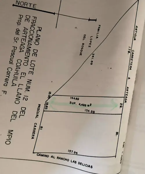 Terreno en venta en Valle del Oriente, Arteaga — foto 2 de 3