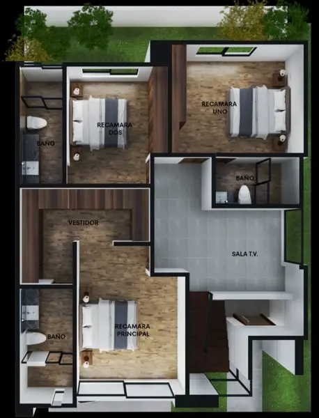 Casa en venta en Lomas del Sol, Alvarado — foto 3 de 8