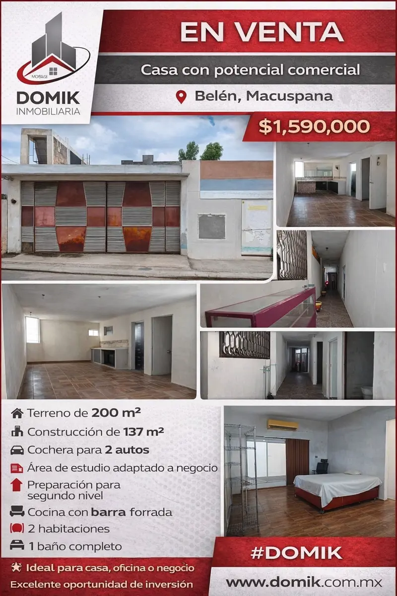 Local en venta en Belen, Macuspana — foto 1 de 7