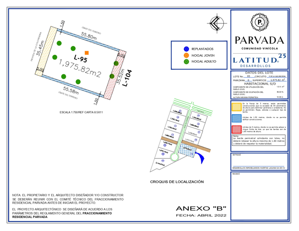 Terreno en venta en Parras, Parras — foto 2 de 6