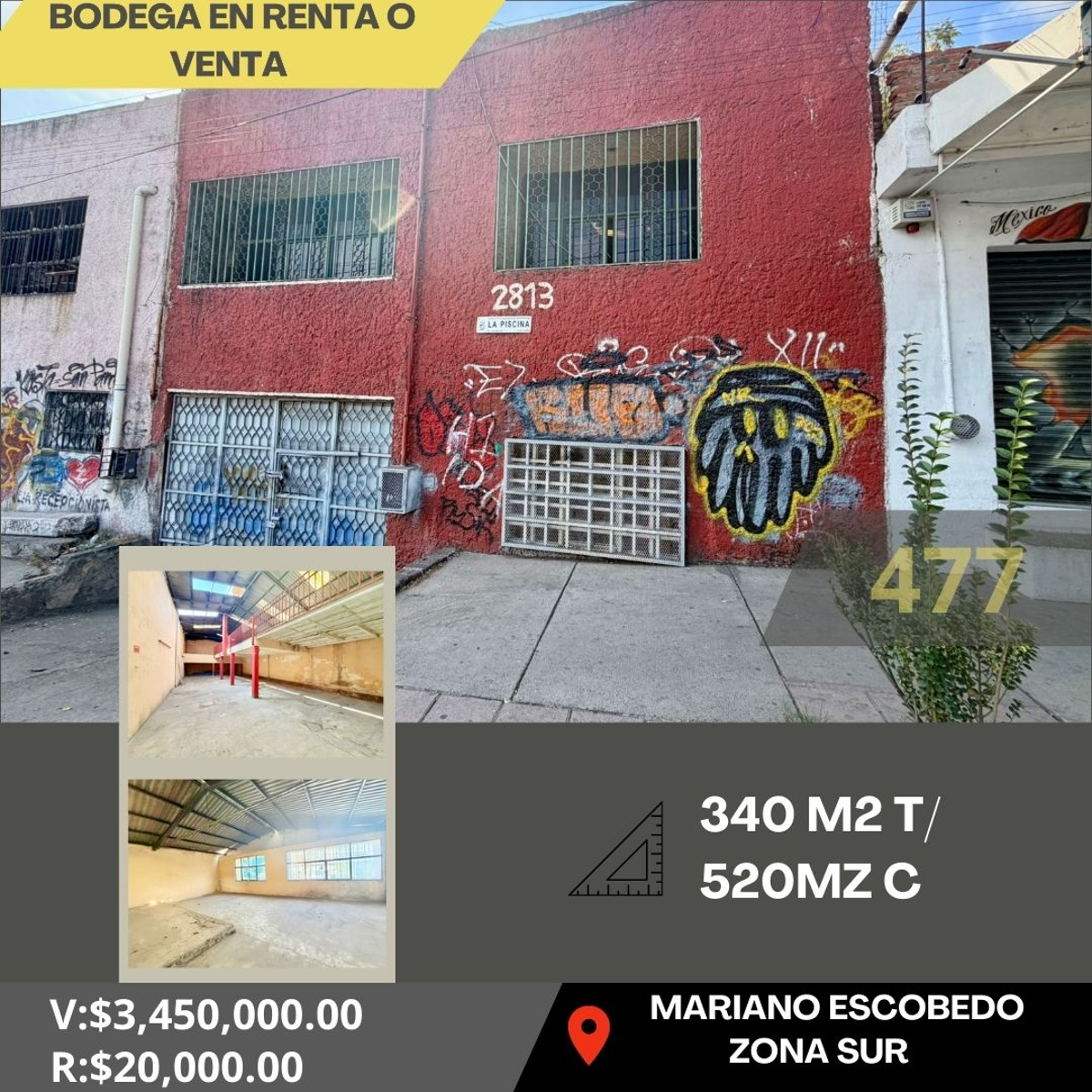 Bodega en renta en Ciudad Satelite, León — foto 1 de 8