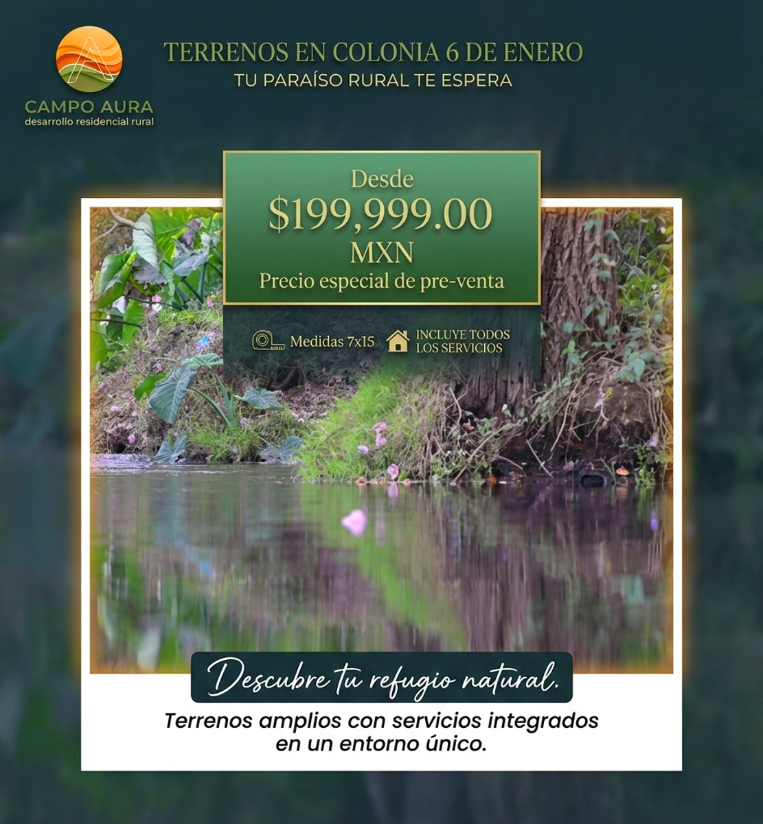 Terreno en venta en Seis de Enero, Tepic — foto 1 de 2