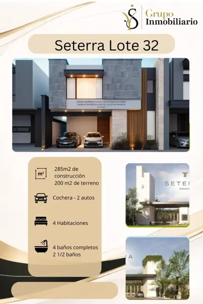 VENTA DE CASA RESIDENCIAL SETERRA
