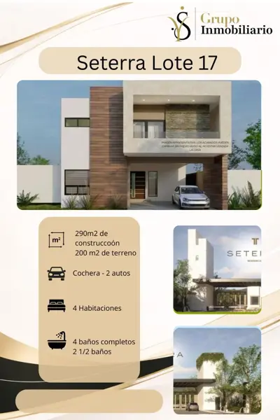VENTA DE CASA RESIDENCIAL SETERRA AL NORTE DE SALTILLO