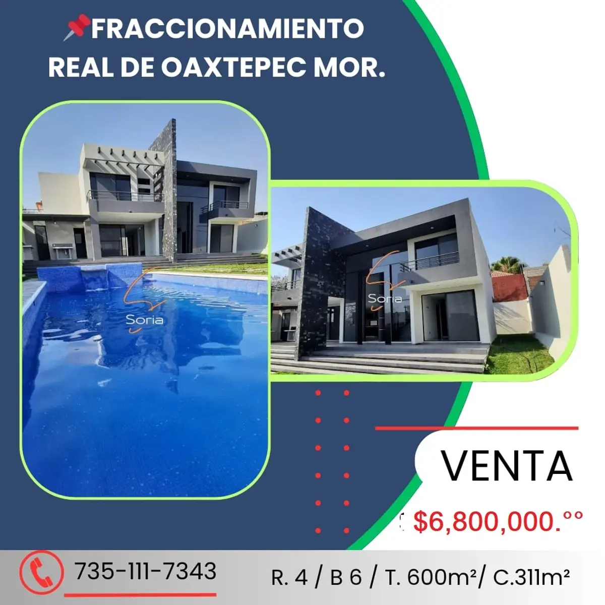 Casa en venta en Real de Oaxtepec, Yautepec — foto 1 de 28
