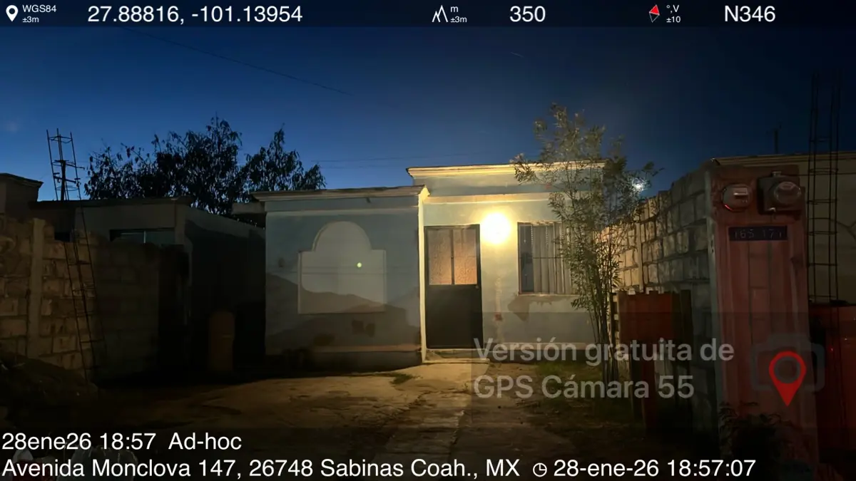 Casa en venta en Las Palmas, Sabinas