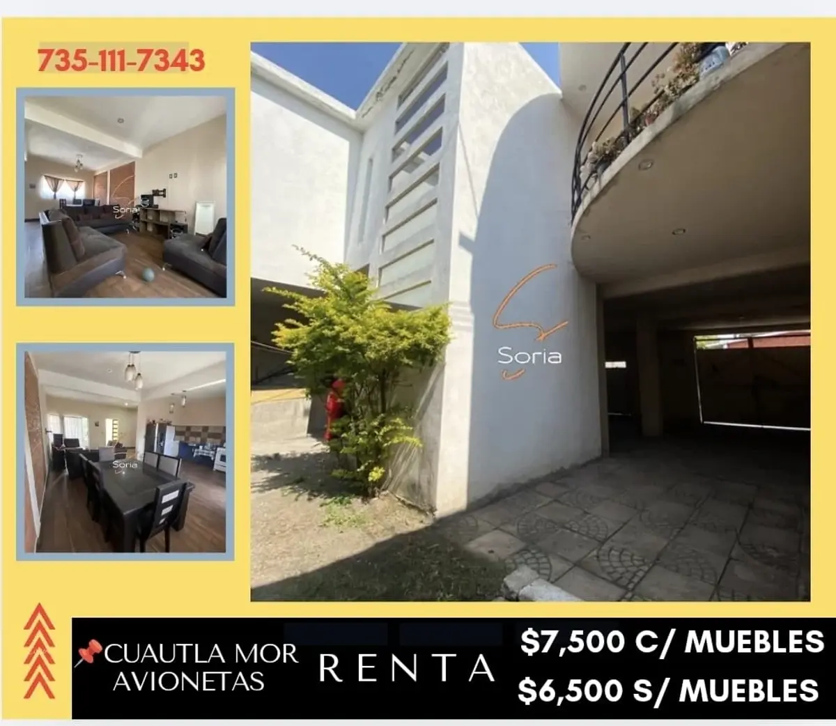 Casa en renta en Peña Flores (Palo Verde), Cuautla — foto 1 de 17