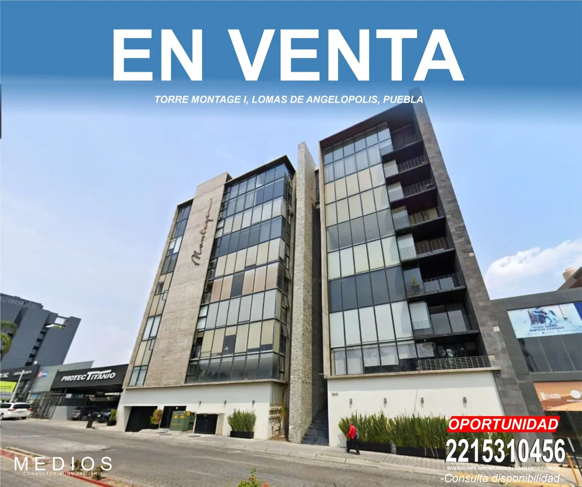 Departamento en venta en Lomas de Angelópolis, San Andrés Cholula — foto 1 de 20