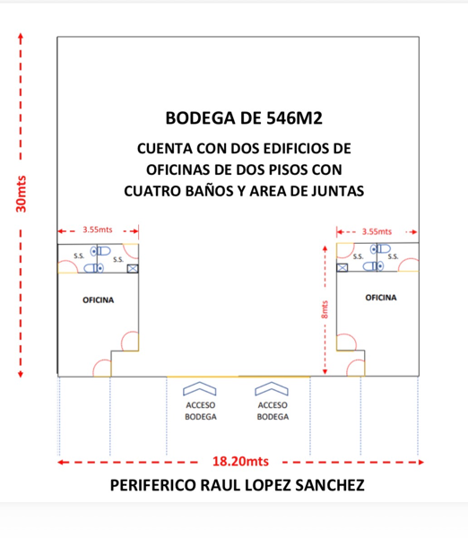 Bodega en renta en Santa Fe, Torreón — foto 2 de 2