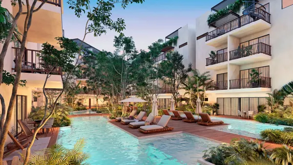 Departamento en venta en Aldea Zama, Tulum — foto 2 de 9