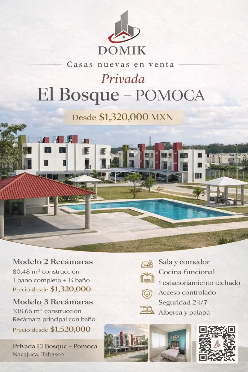 CASAS NUEVAS EN VENTA en privada del fraccionamiento Pomoca CASAS NUEVAS EN VENTA en privada del fraccionamiento Pomoca