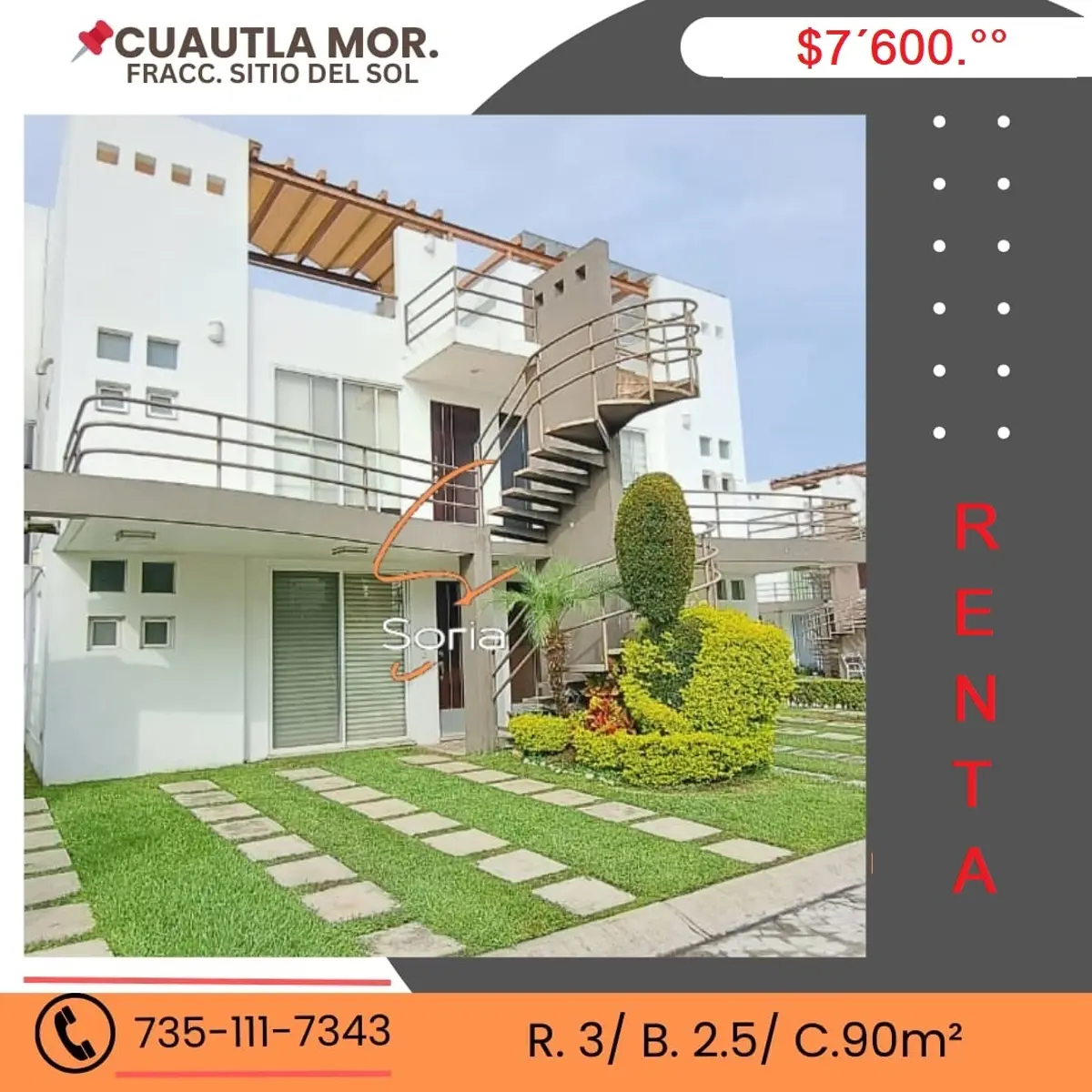 Departamento en renta en Sitio del Sol, Cuautla — foto 1 de 14