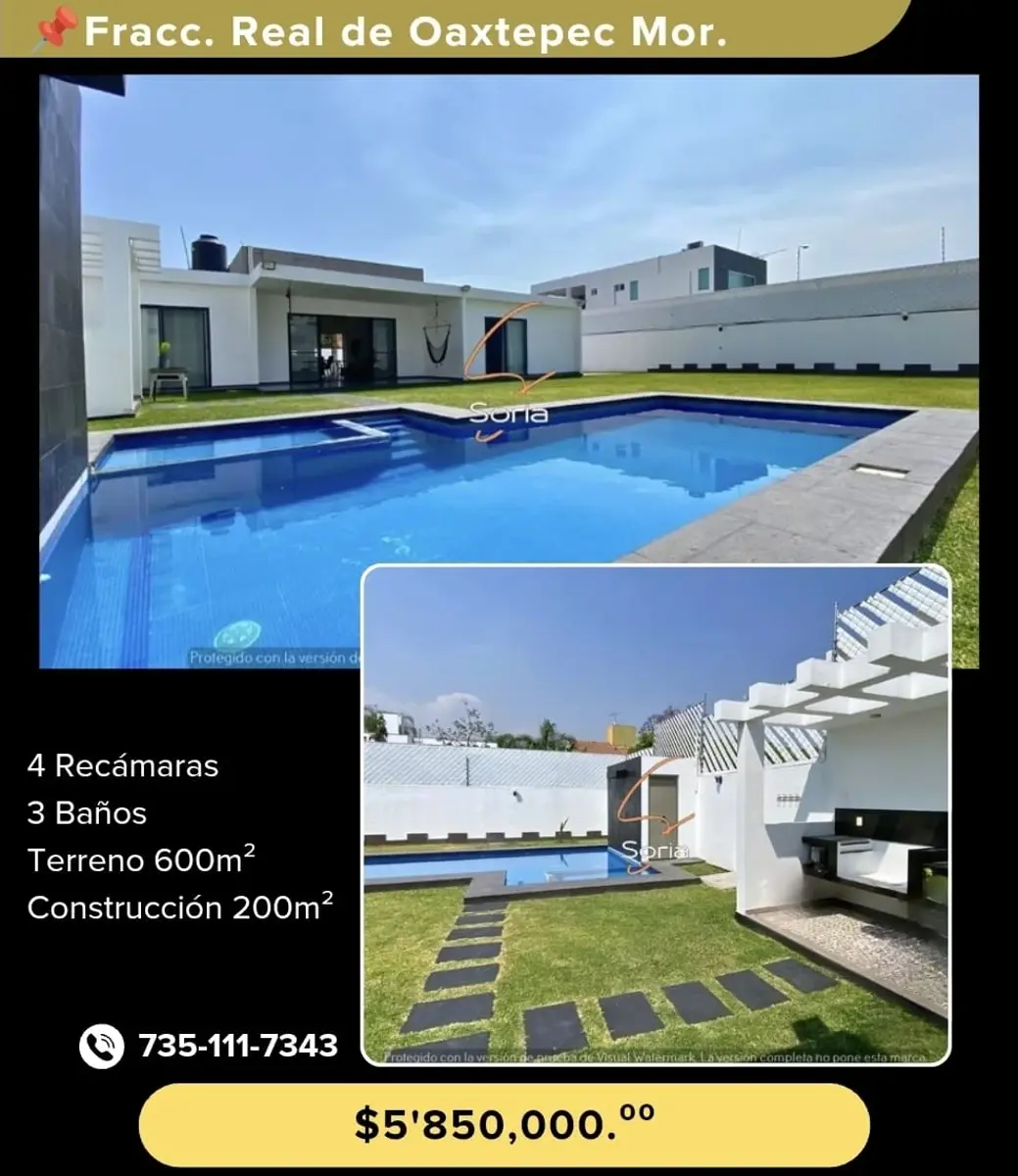 Casa en venta en Real de Oaxtepec, Yautepec — foto 1 de 28