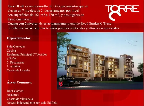 Departamento en venta, Torre 8,  Angelópolis.