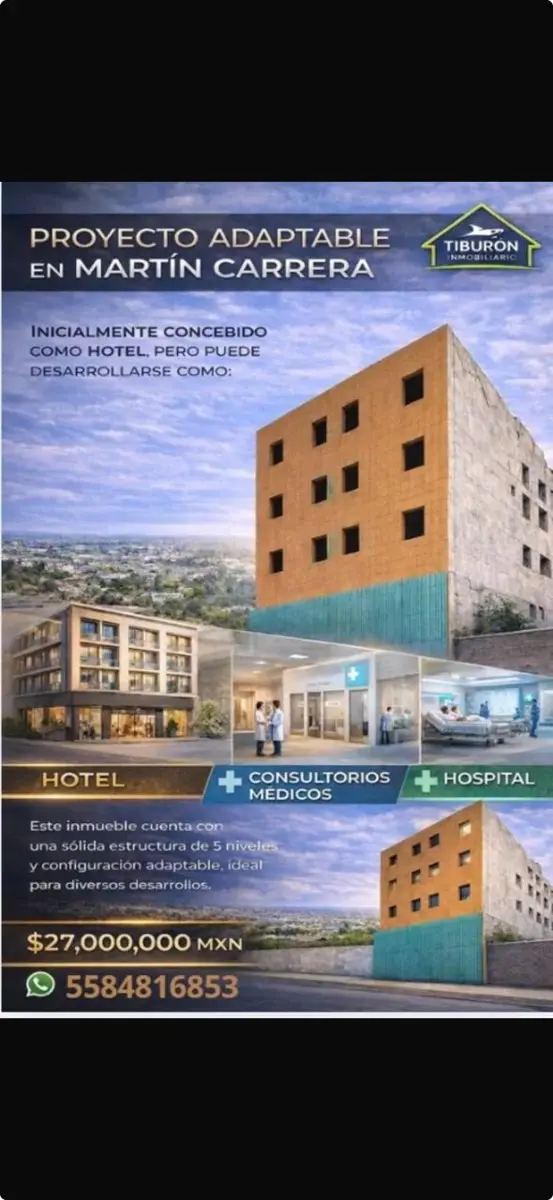 Edificio en venta en Martin Carrera, Gustavo A. Madero — foto 1 de 6