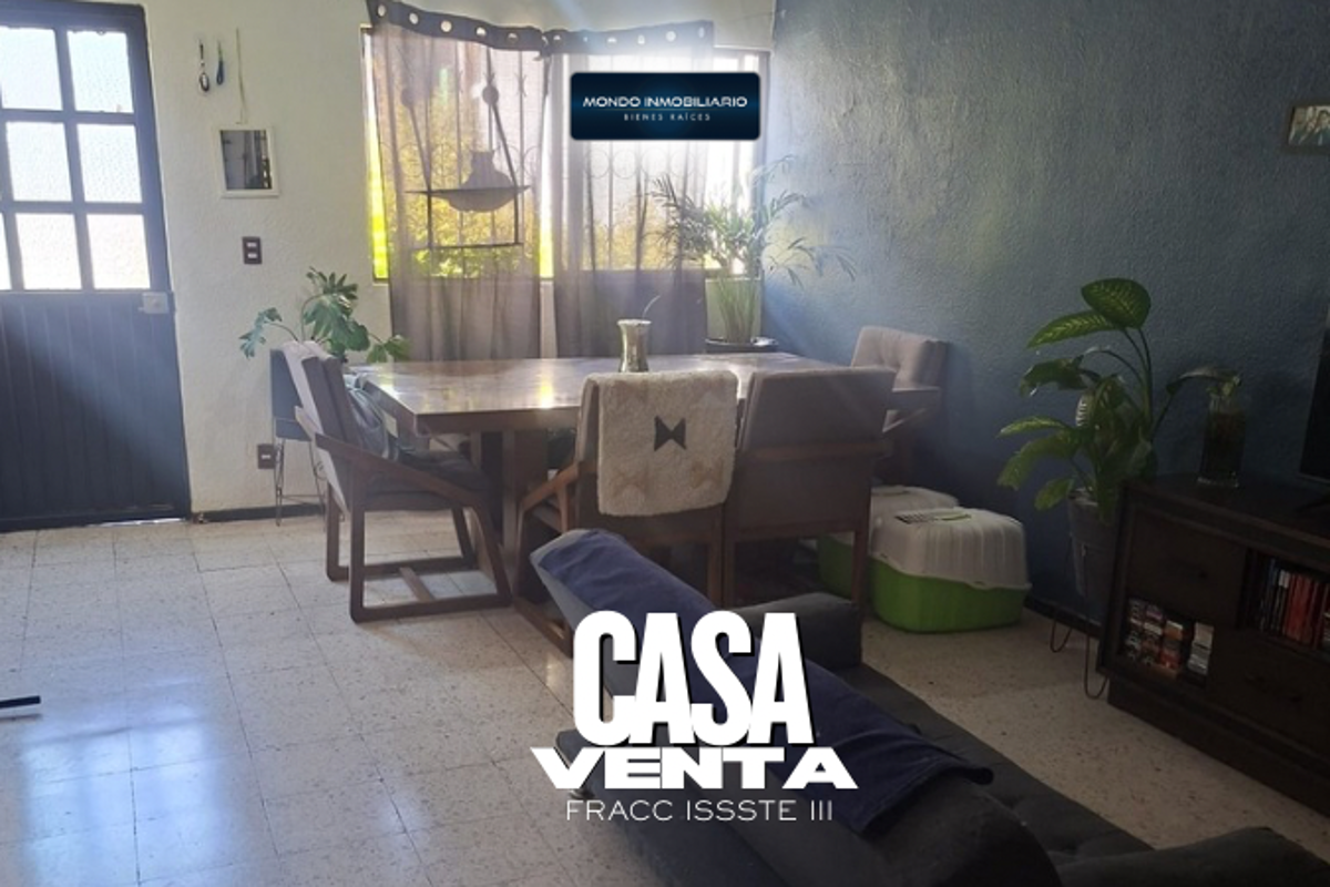 Vista 4 de CASA VENTA FRACC ISSSTEZAC GUADALUPE ZACATECAS