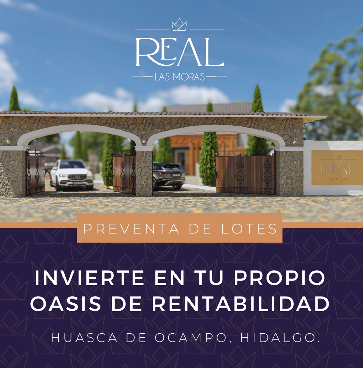 Terreno en venta en La Mora, Huasca de Ocampo — foto 1 de 8