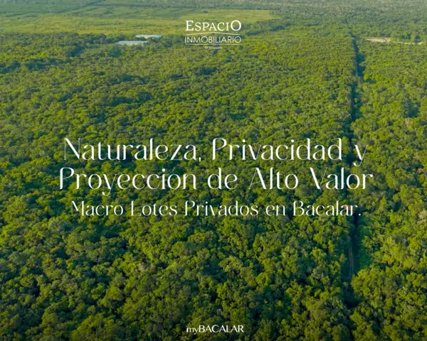 Venta de Macrolotes para Desarrollo en Bacalar Q.Roo