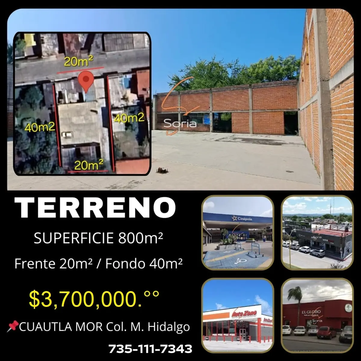 Terreno en venta en Miguel Hidalgo, Cuautla — foto 1 de 26