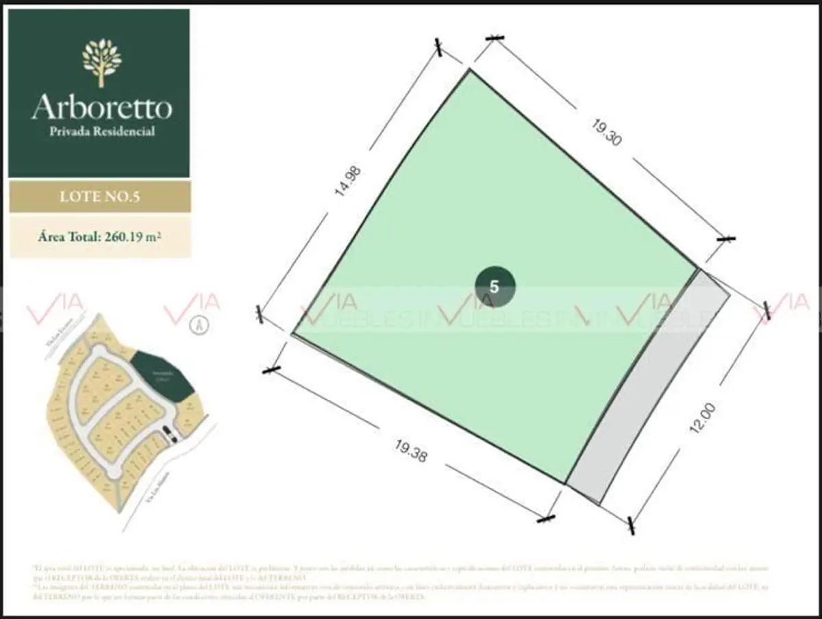 Terreno en venta en Antigua Hacienda Santa Anita, Monterrey — foto 1 de 9