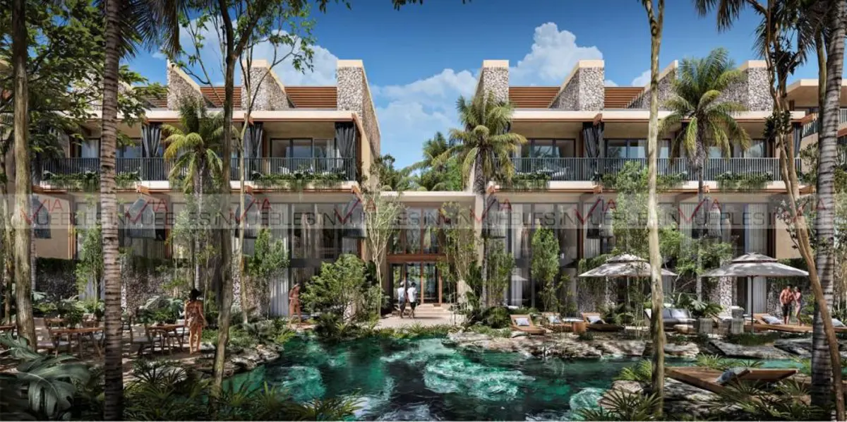 Departamento en venta en La Veleta, Tulum — foto 1 de 13