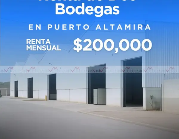 Bodega en renta en Puerto Industrial de Altamira, Altamira — foto 3 de 10