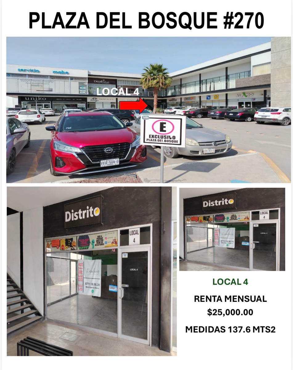Local en Renta en Torreon Centro, Torreón, Coahuila de Zaragoza Local en Renta en Torreon Centro, Torreón, Coahuila de Zaragoza