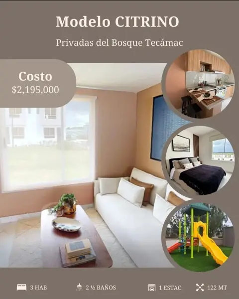 Casa en venta en Hacienda del Bosque, Tecámac — foto 2 de 11