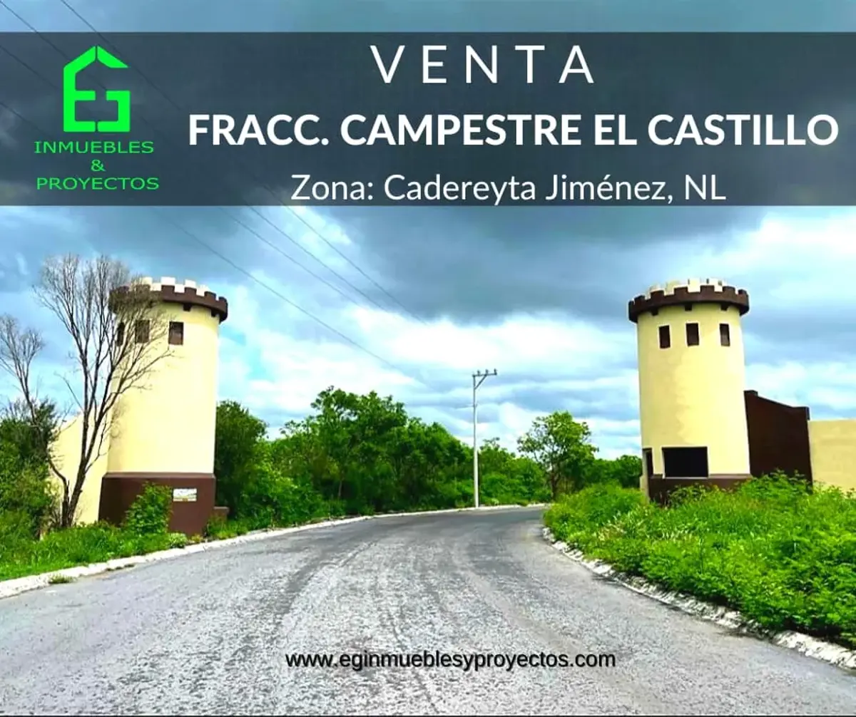 Terreno en venta en El Castillo, Cadereyta Jiménez — foto 1 de 8