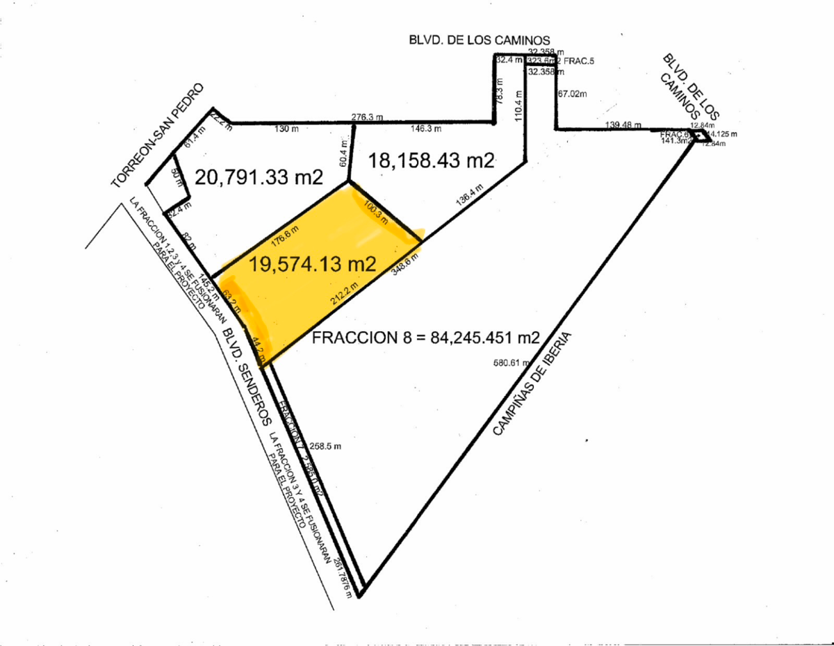 Terreno en venta en Residencial Senderos, Torreón — foto 1 de 5