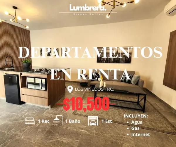 Departamento en renta en Los Viñedos, Torreón — foto 2 de 8