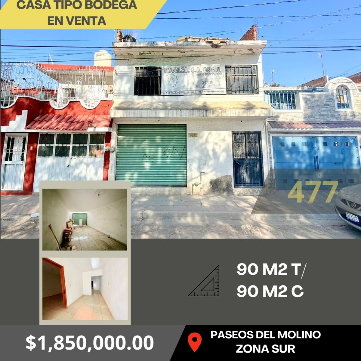 Bodega en venta en Paseos del Molino, León — foto 1 de 8