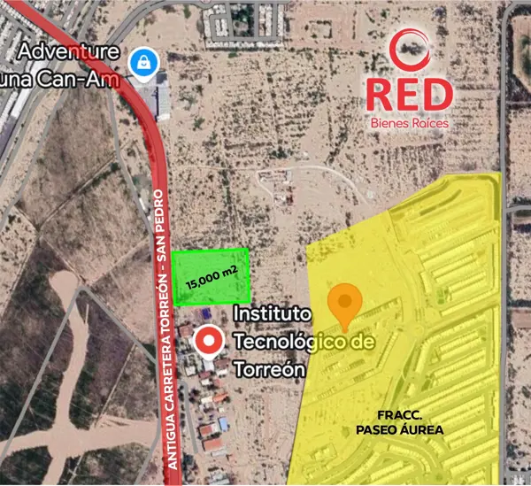 Terreno en venta en Paseo Aurea, Torreón — foto 2 de 2