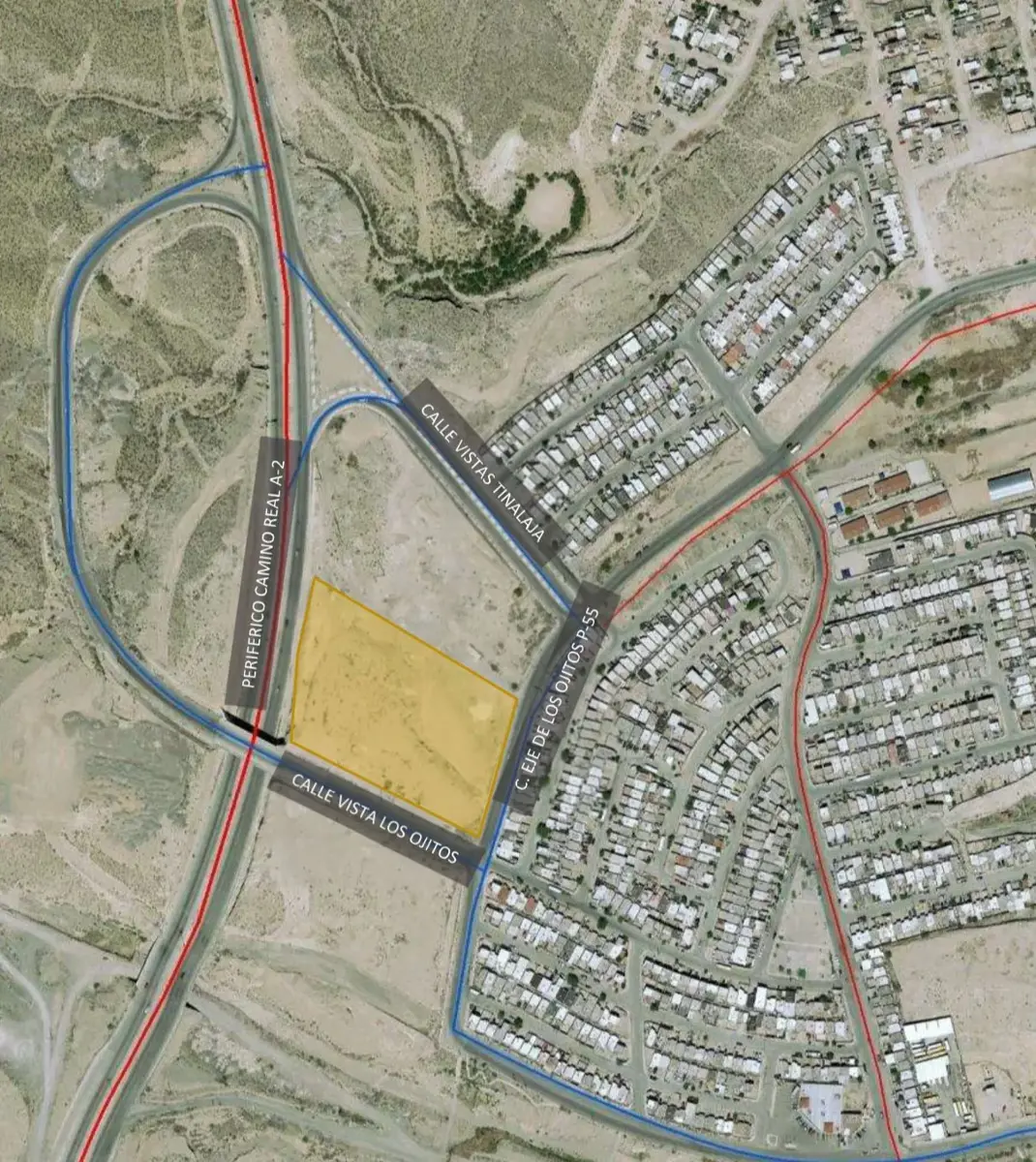 Terreno en venta en Vistas los Ojitos, Juárez — foto 1 de 4