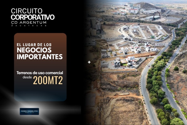 VENTA TERRENOS COMERCIALES/HABITACIONALES ZONA GALERÍAS ZACATECAS