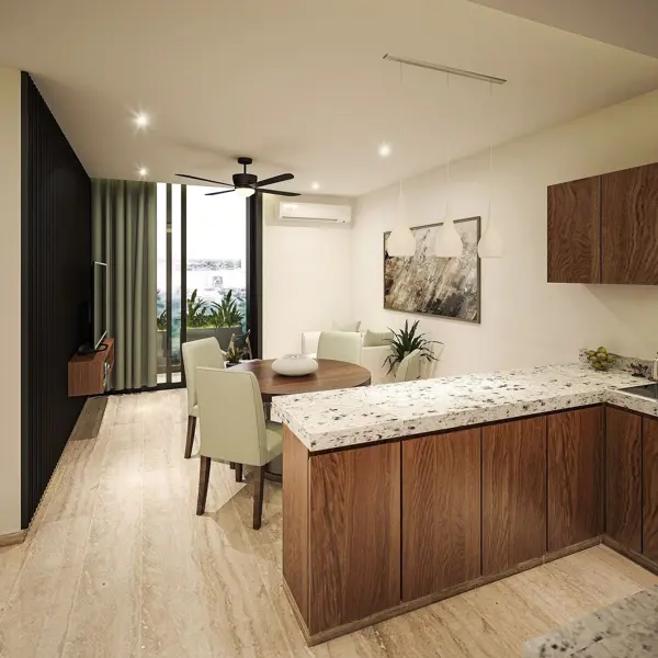 Departamento en venta en Santa Rita Cholul, Mérida — foto 3 de 16
