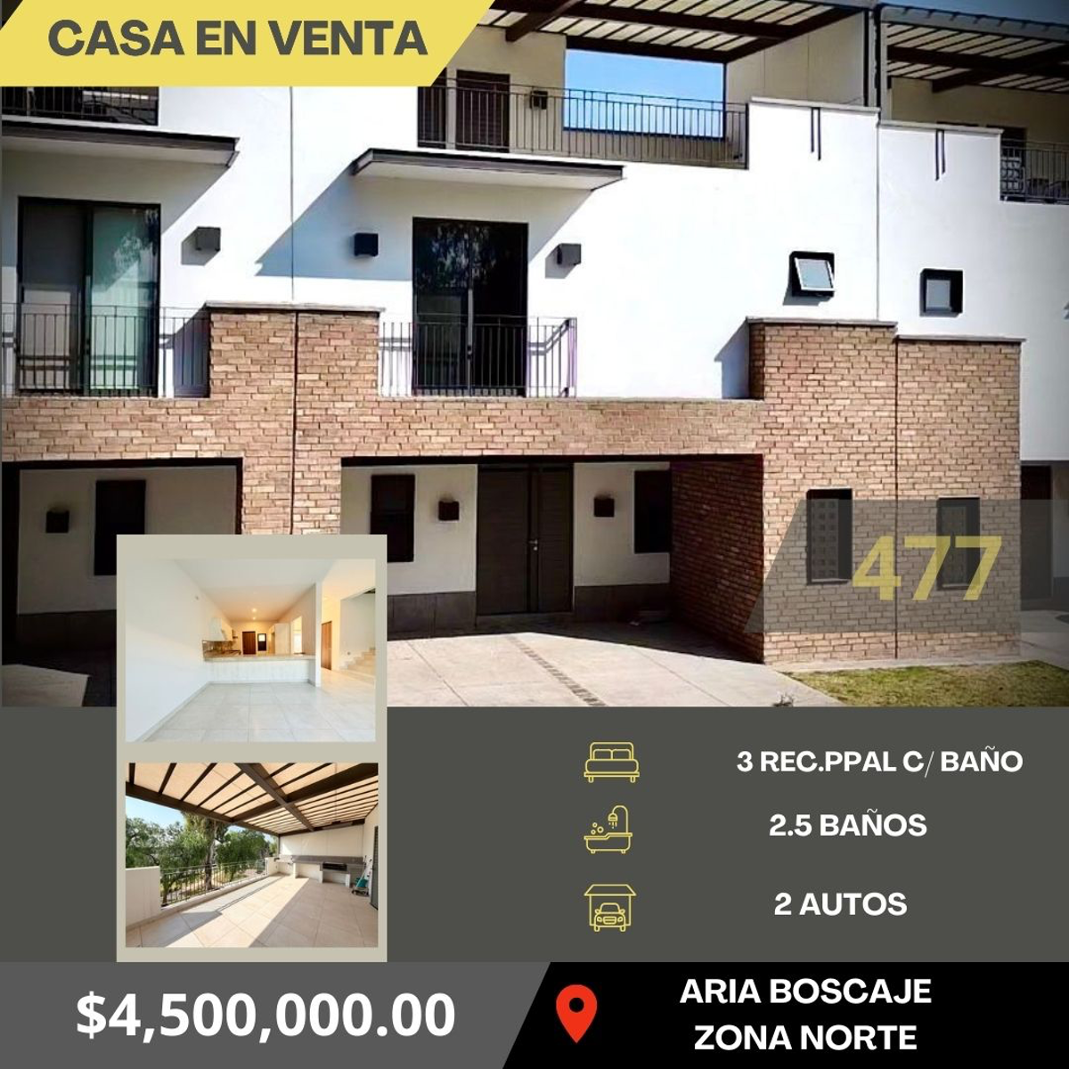 Casa en venta en Aria Boscaje Residencial, León — foto 1 de 18