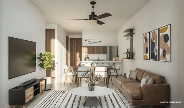 Departamento en venta en Montebello, Mérida — foto 3 de 14