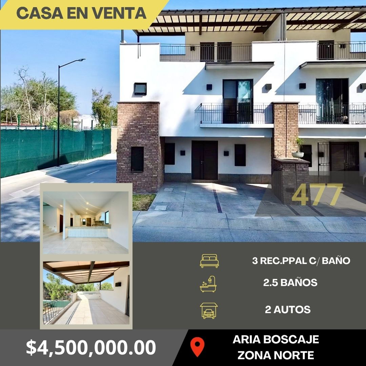 Casa en venta en Aria Boscaje Residencial, León — foto 1 de 18