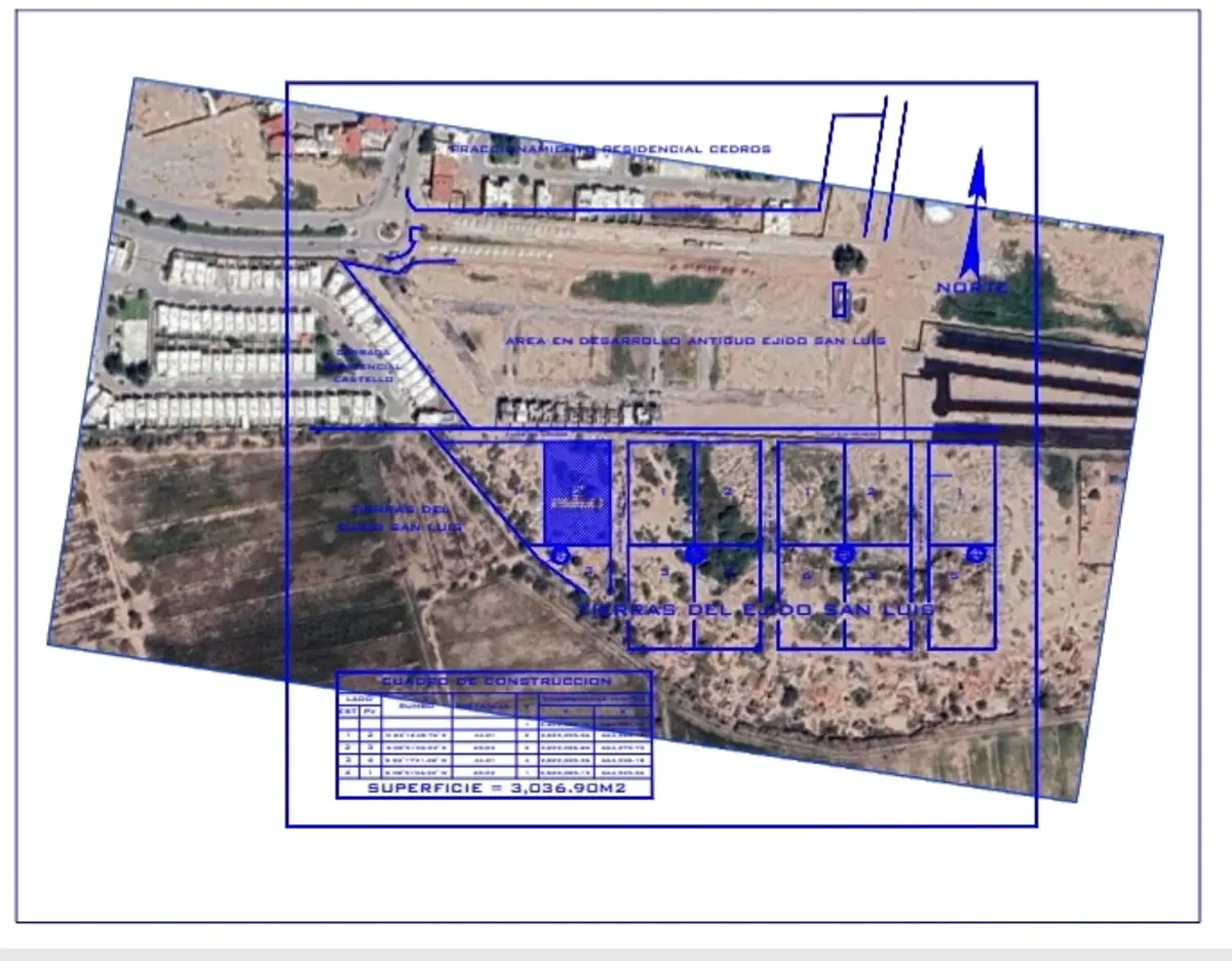 Terreno en venta en Plan de San Luis, Torreón — foto 1 de 2