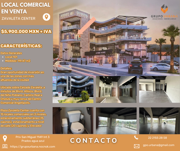 Local en venta en Ex-Hacienda Concepción Buenavista, San Andrés Cholula — foto 3 de 14