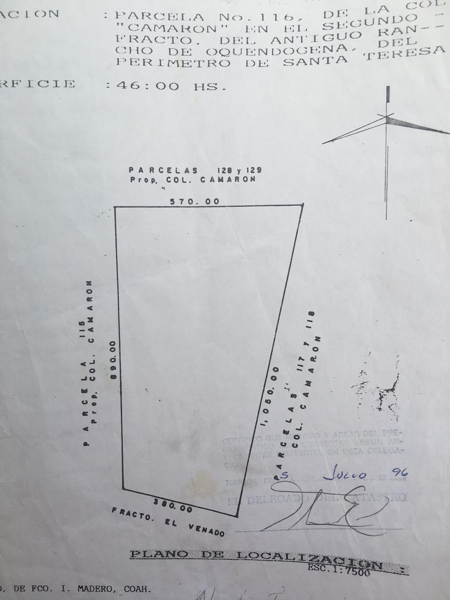 Terreno en venta en Finisterre, Francisco I. Madero — foto 2 de 2