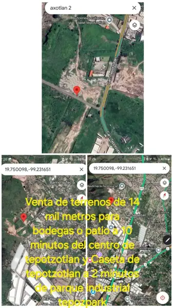 Venta de Terreno Tepotzotlan