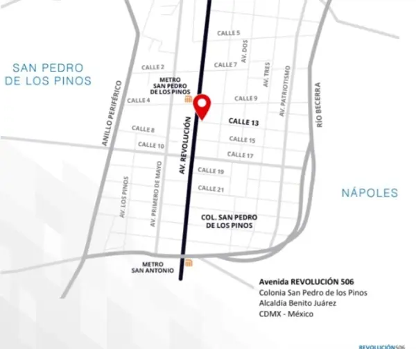 Local en renta en San Pedro de los Pinos, Benito Juárez — foto 2 de 4
