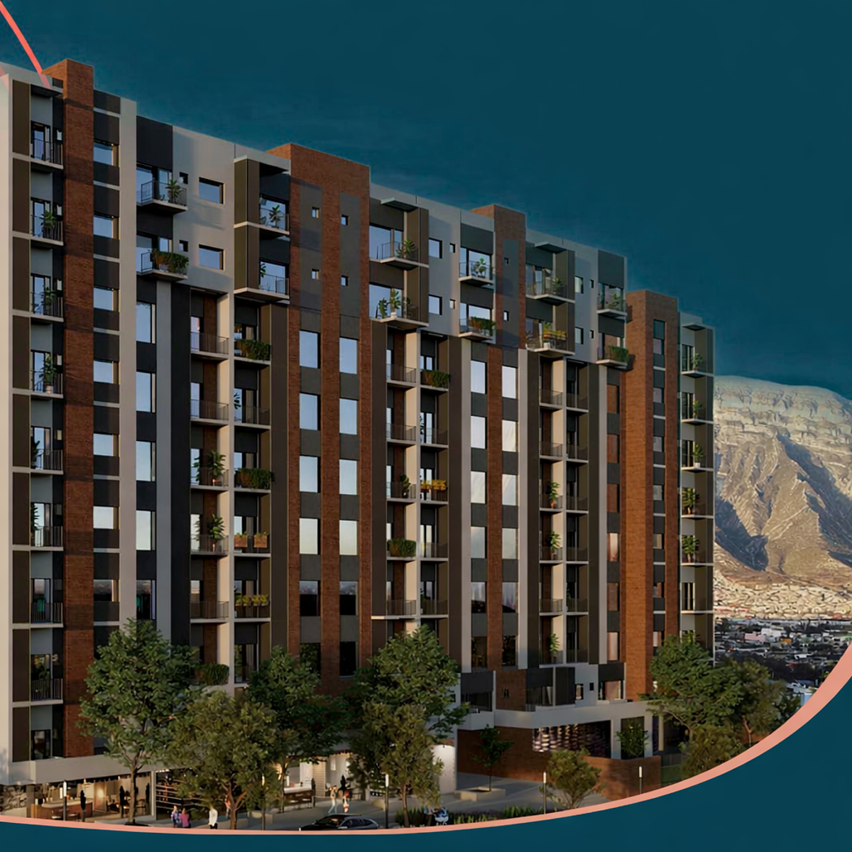 Departamento en venta en Vía Cordillera, Santa Catarina — foto 1 de 8