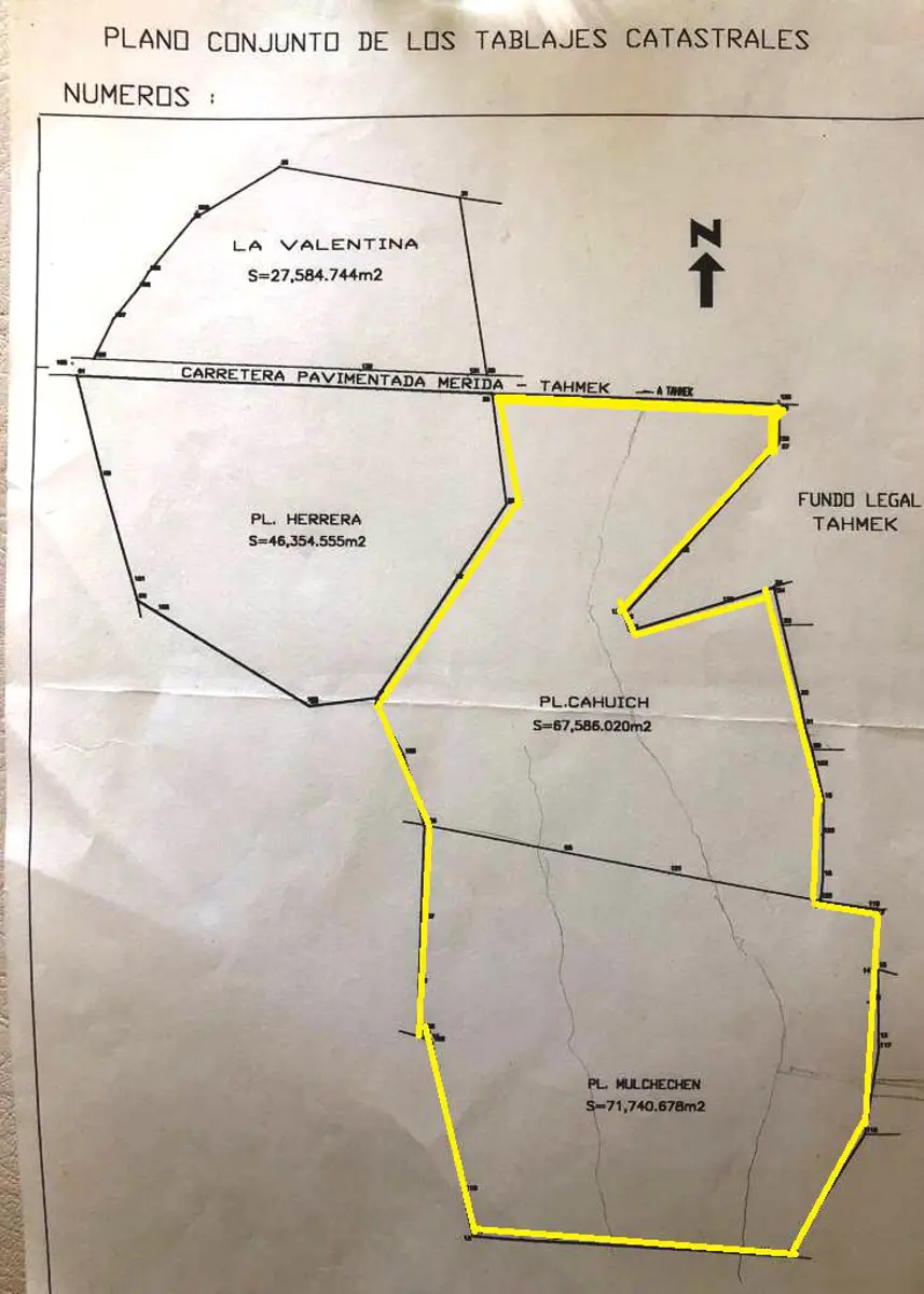 Terreno en venta en Pueblo Tahmek, Tahmek — foto 1 de 15