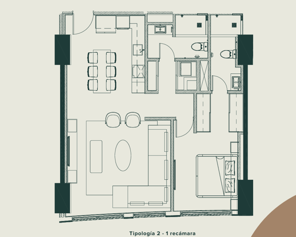 Departamento en Venta en Santa Maria, Monterrey, Nuevo León 2