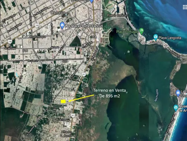 Terreno en venta en Cancún, Benito Juárez — foto 2 de 10