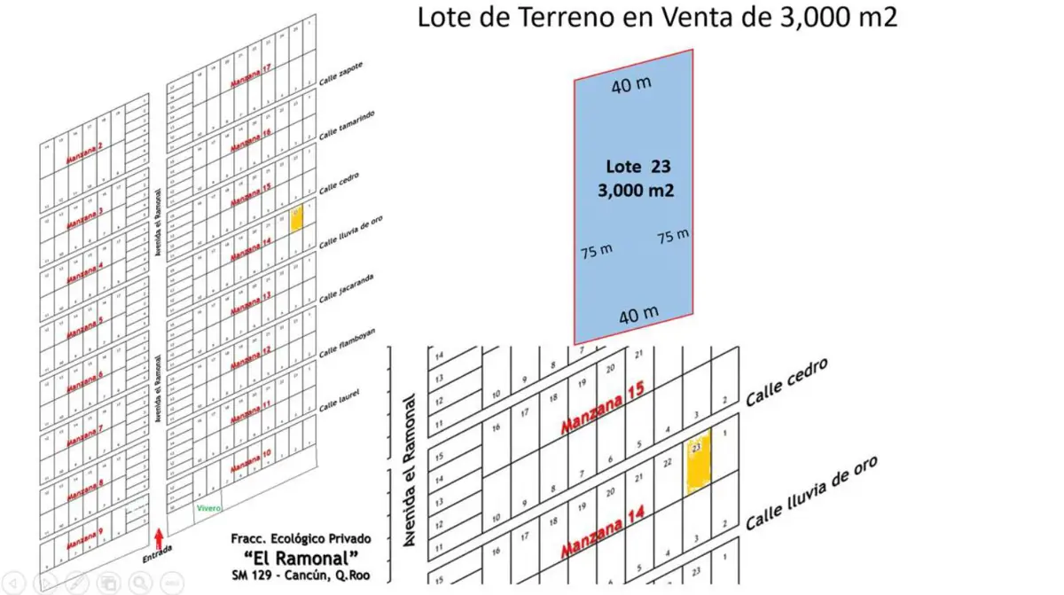Terreno en venta en Cancún, Benito Juárez — foto 1 de 14