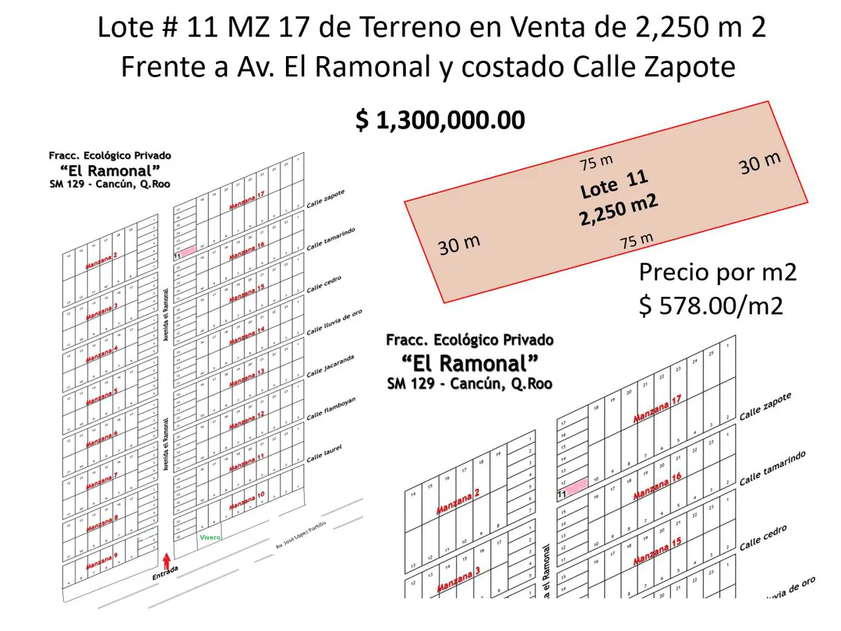 Terreno en venta en Cancún, Benito Juárez — foto 1 de 14